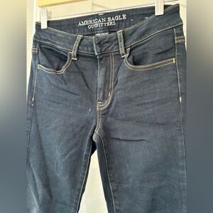 American Eagle Outfitters Women's Navy Skinny Jeans